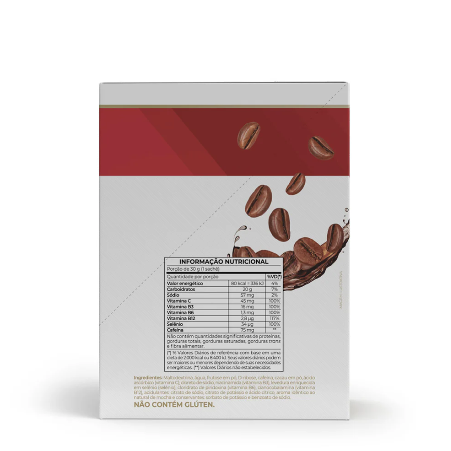 Vitafor Endurance Caffeine Gel Mocha x12