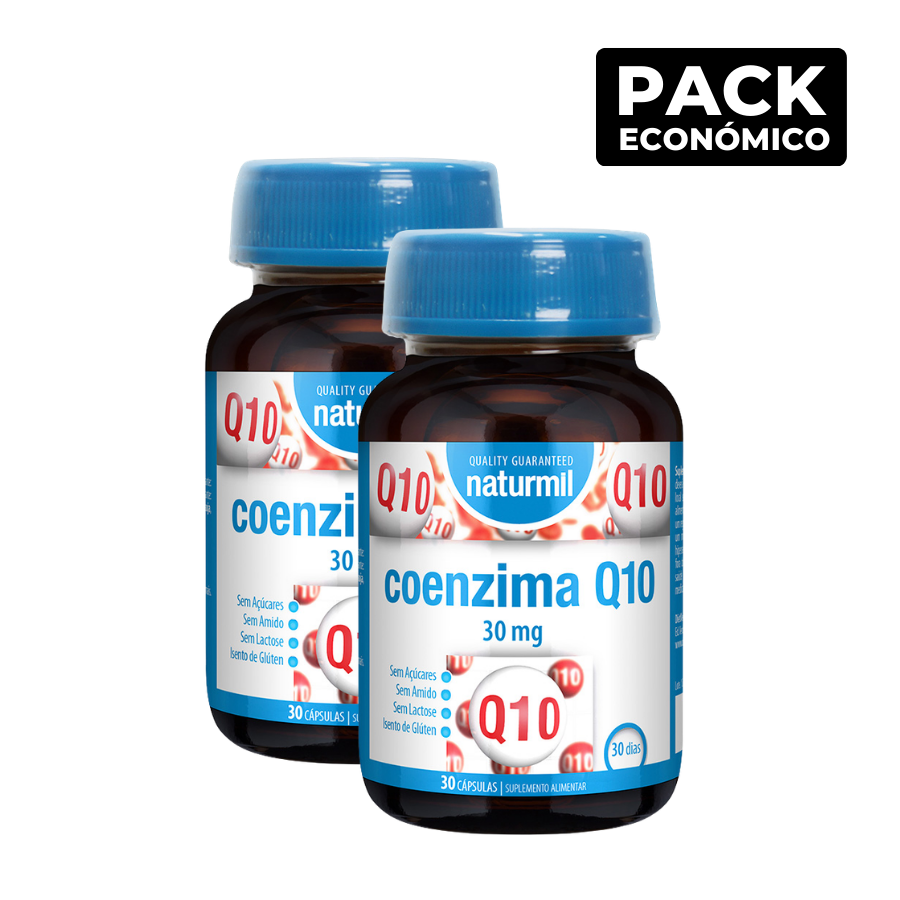 Naturmil Co-Enzima Q10 30mg Cápsulas 2x30