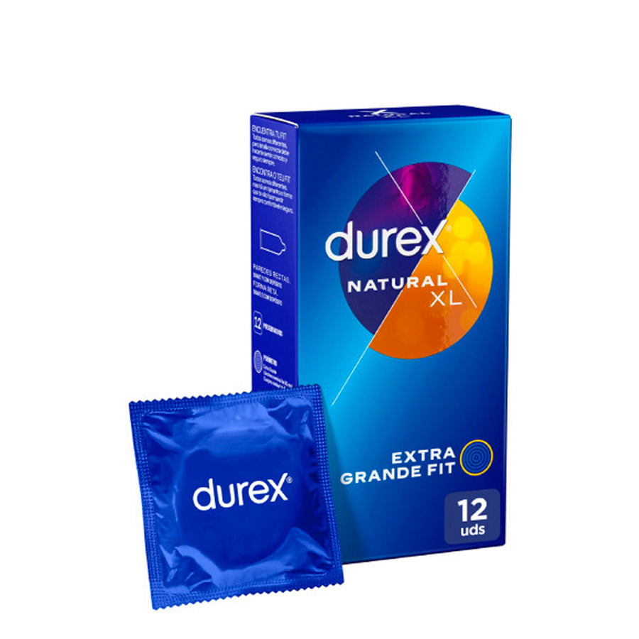 Durex Natural XL Condoms x12