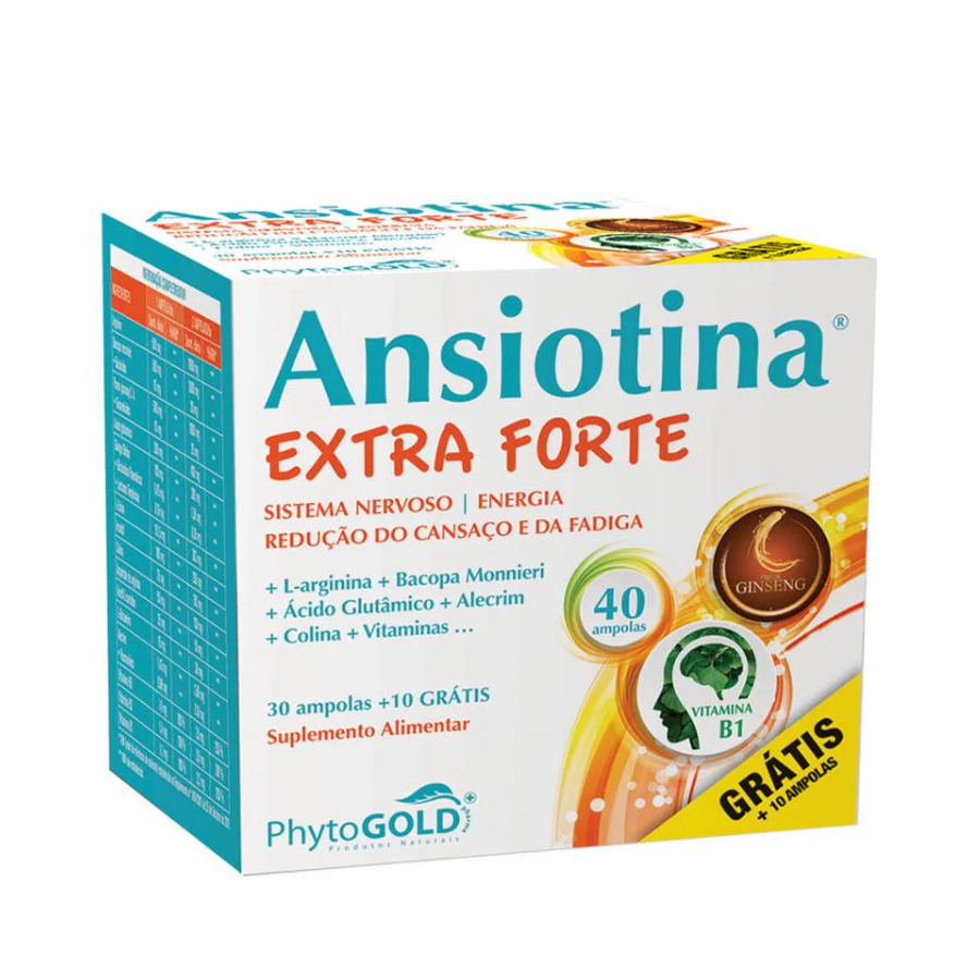 Phytogold Ansiotina Extra Forte Ampolas x40