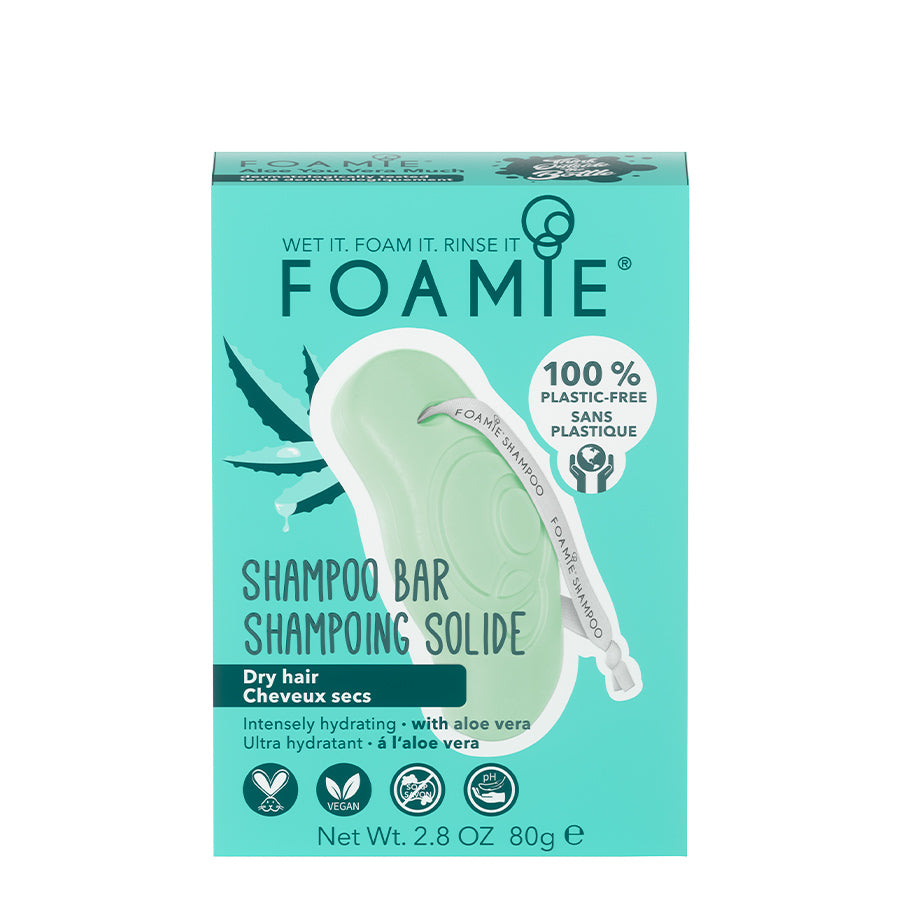 Foamie Aloe Vera Solid Shampoo 80g – FarmatoGo