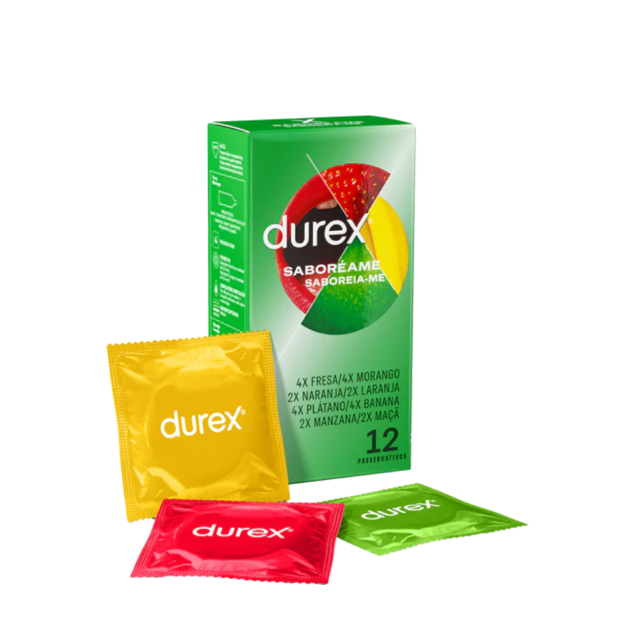 Condones Durex saborizados x12