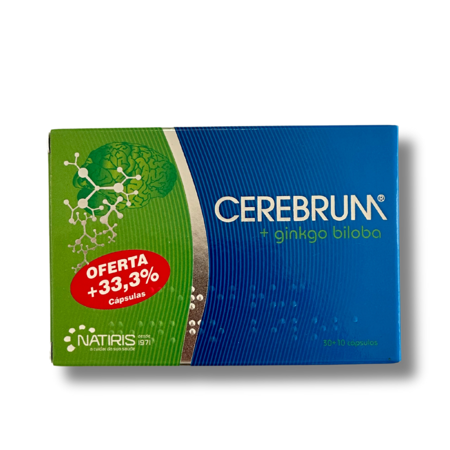 Cerebrum Ginkgo Biloba Cápsulas 30 + 10 Oferta
