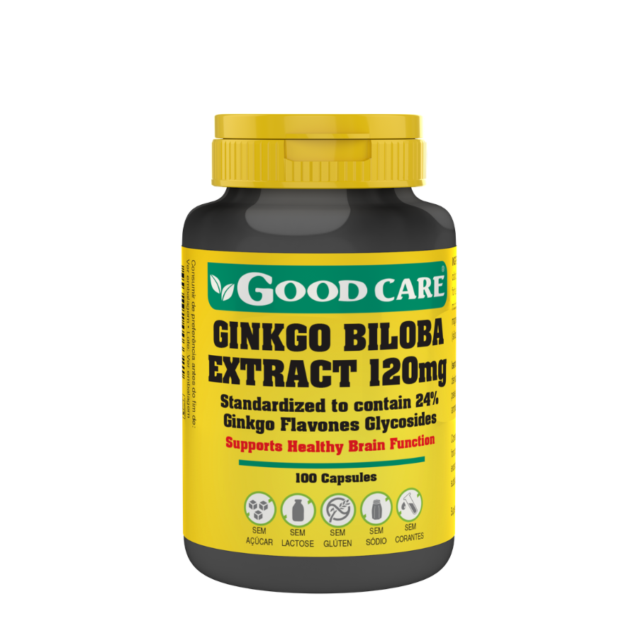 Good Care Ginkgo Biloba Extract 120mg Cápsulas x100