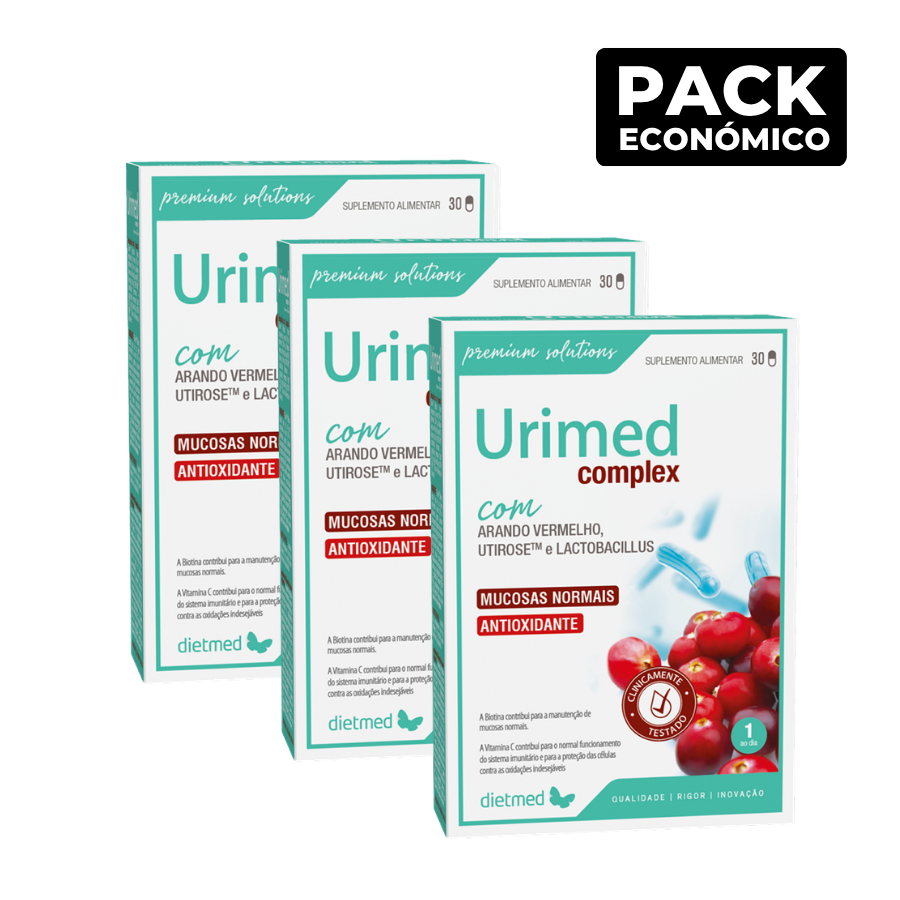 Urimed Complex Cápsulas 3x30