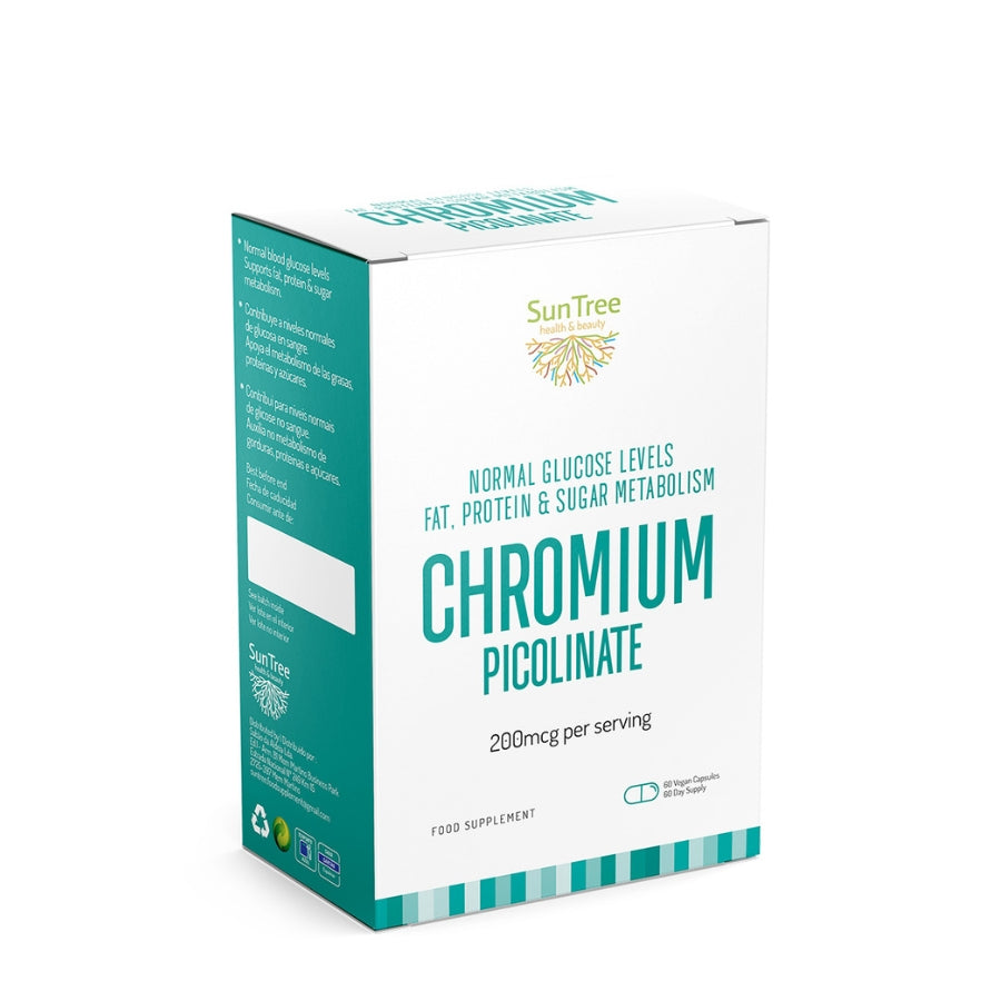SunTree Chromium Picolinate Cápsulas x60