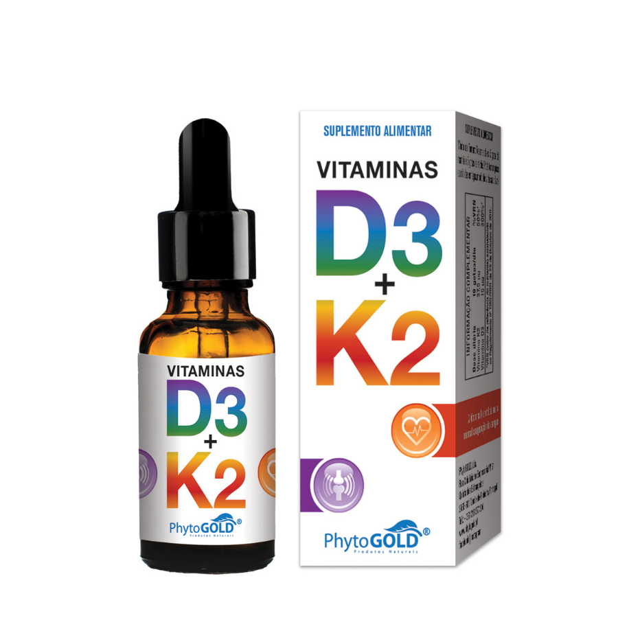 Phytogold Vitaminas D3 + K2 30ml