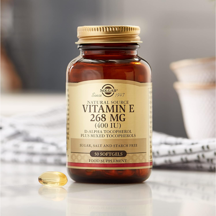 Solgar Vitamina E 268mg 400UI Cápsulas x50