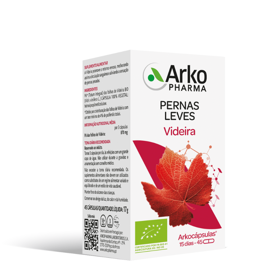 Arkocápsulas Videira Cápsulas x45