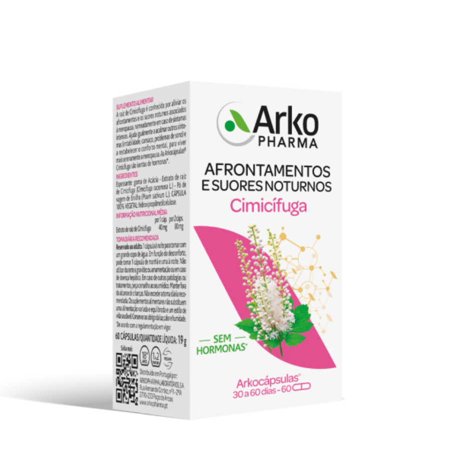 Arkocápsulas Cimicífuga Cápsulas x60