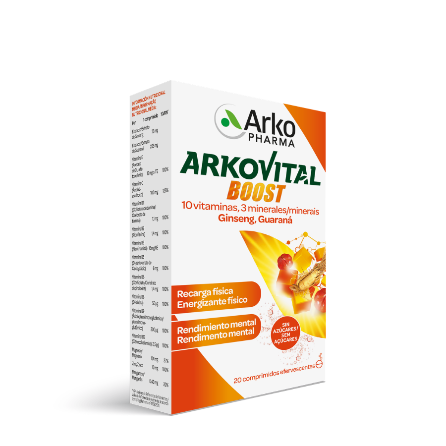 Arkovital Boost Effervescent Tablets x20