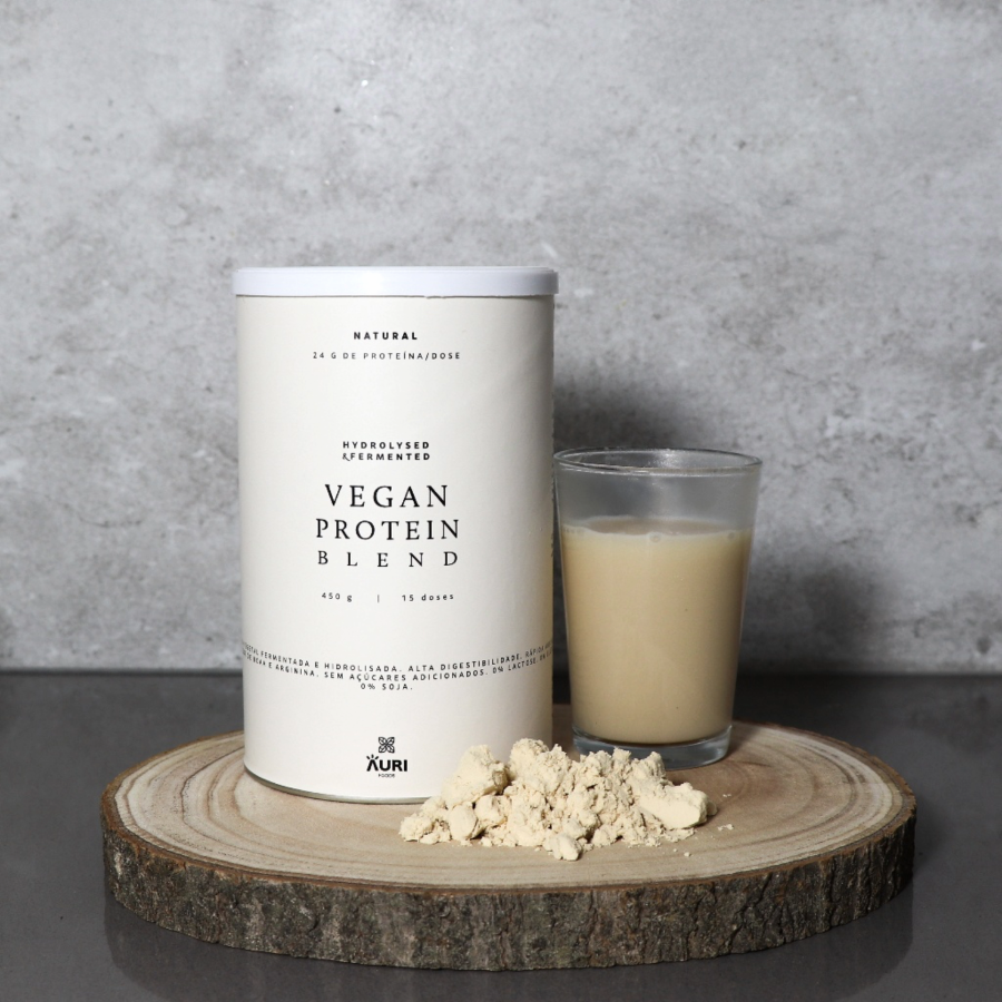 Auri Foods Vegan Proteína Blend Natural 450g