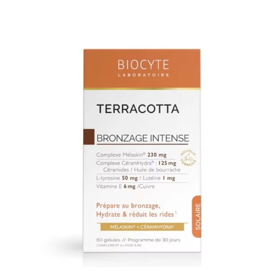 Biocyte Terracotta Bronceado Intenso Cápsulas x60