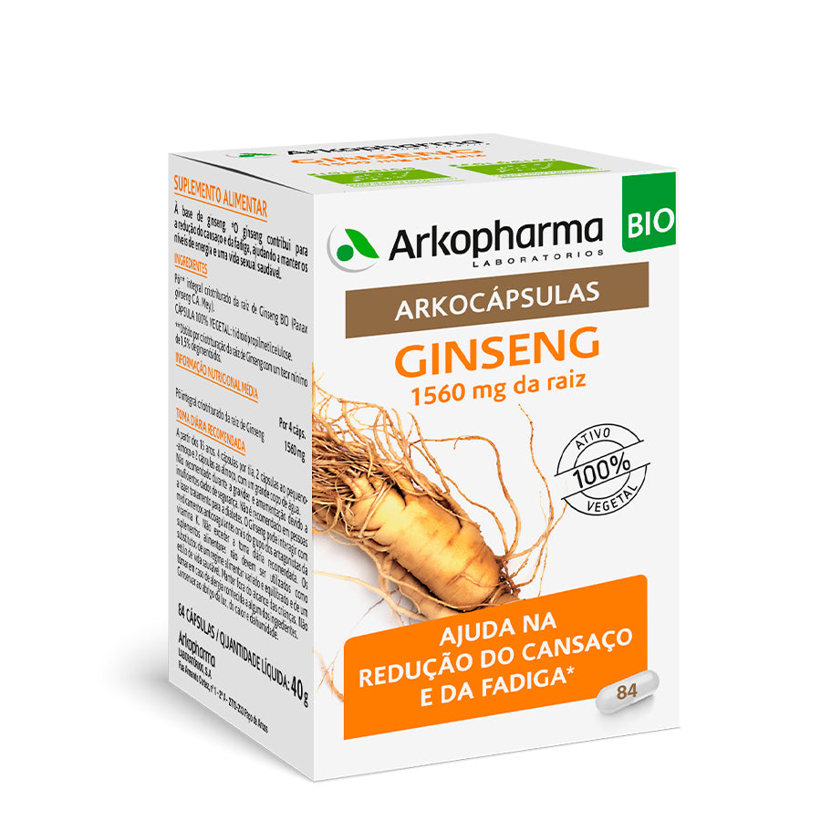 Arkocápsulas Ginseng Cápsulas x80