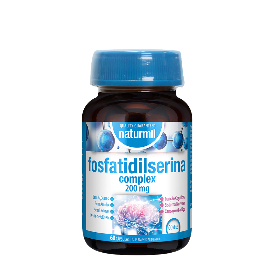 Naturmil Fosfatidilserina 200mg Cápsulas x60