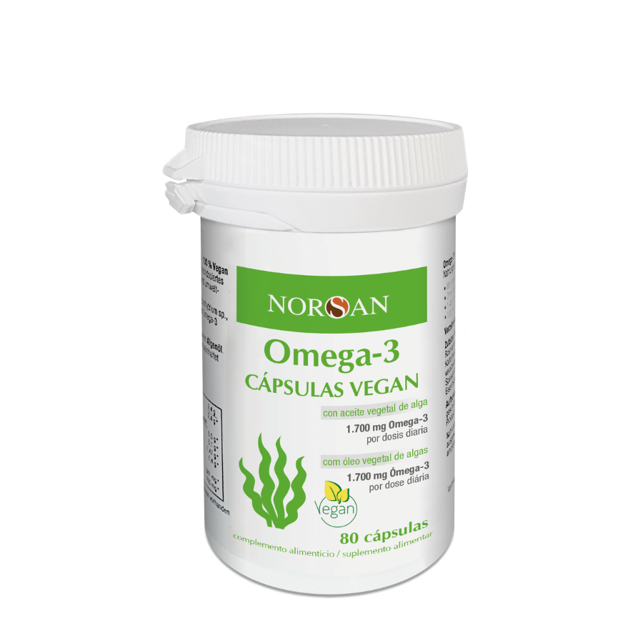 Norsan Ómega-3 Vegan Cápsulas x80