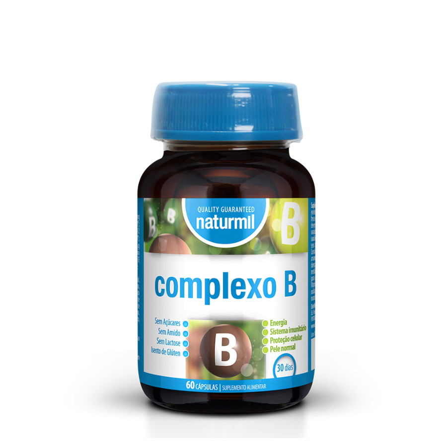 Naturmil Complexo B Cápsulas x60