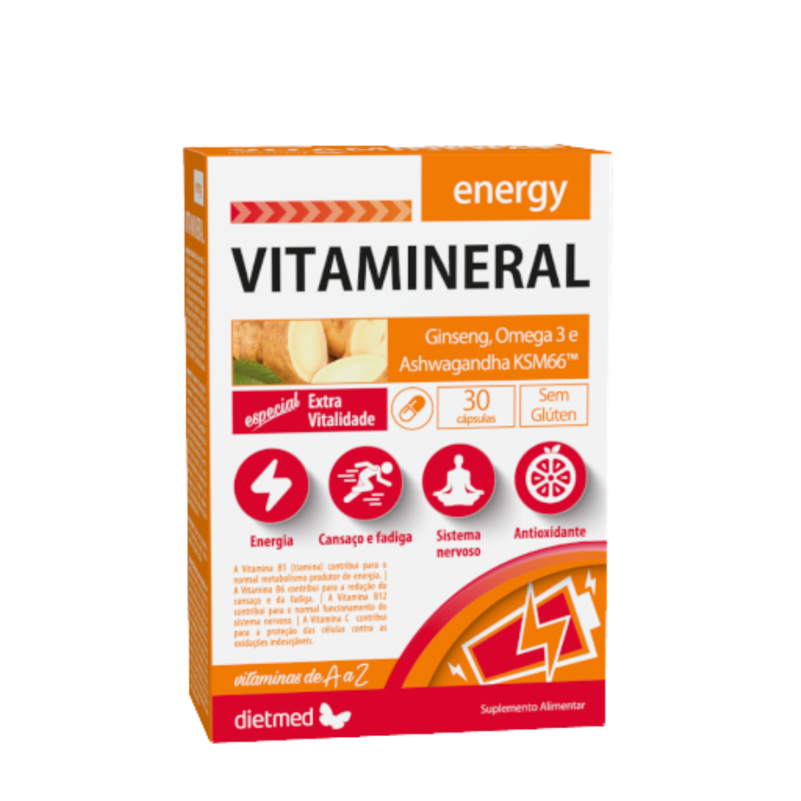 Vitamineral Energy Cápsulas x30