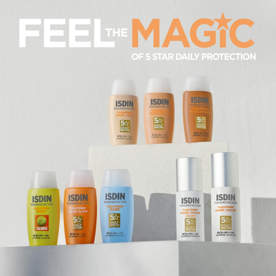 Isdin Fotoprotector Fusion Water Magic Repair Color SPF50 50 ml