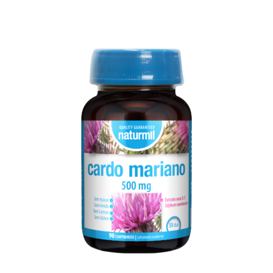 Naturmil Cardo Mariano 500 mg Comprimidos x90
