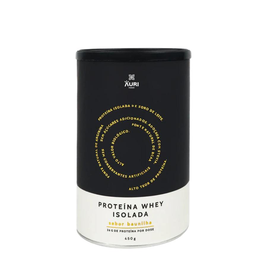 Auri Foods Proteína Whey Isolada Baunilha 450g