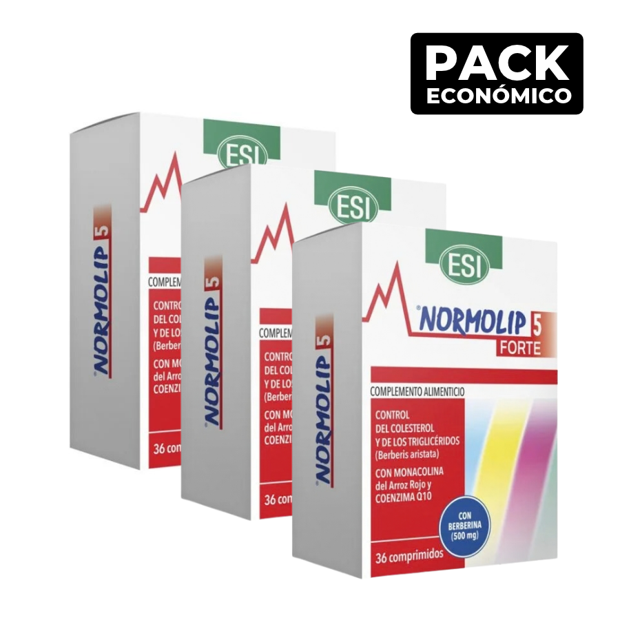 ESI Normolip 5 Strong Comprimidos 3x36