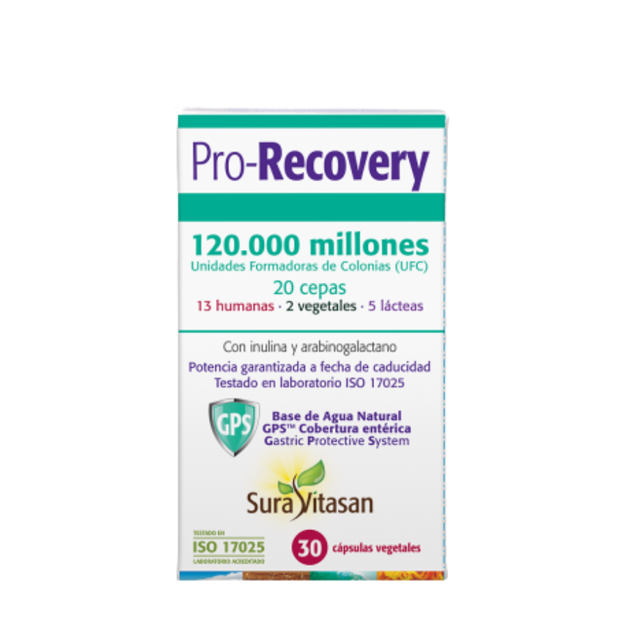 Sura Vitasan Pro-Recovery Cápsulas x30