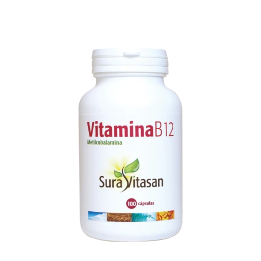 Sura Vitasan Vitamina B12 Cápsulas x100