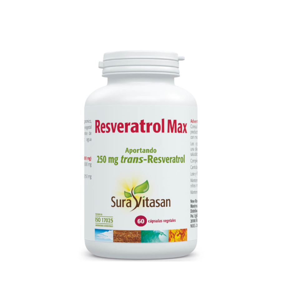 Sura Vitasan Resveratrol Max Cápsulas x60