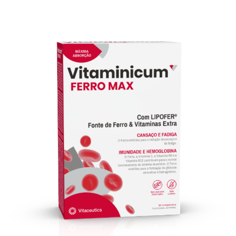 Vitaminicum Ferro Max Comprimidos x30