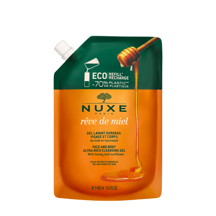 Nuxe Rêve de Miel Eco-Refill Cleansing Gel 400ml