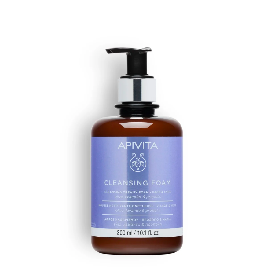 Apivita Cleansing Foam Face & Eyes 300ml