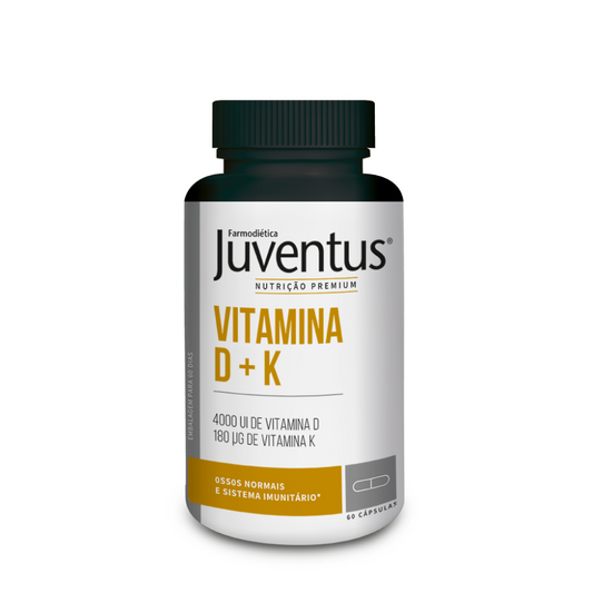 Juventus Premium Vitamina D + K Cápsulas x60