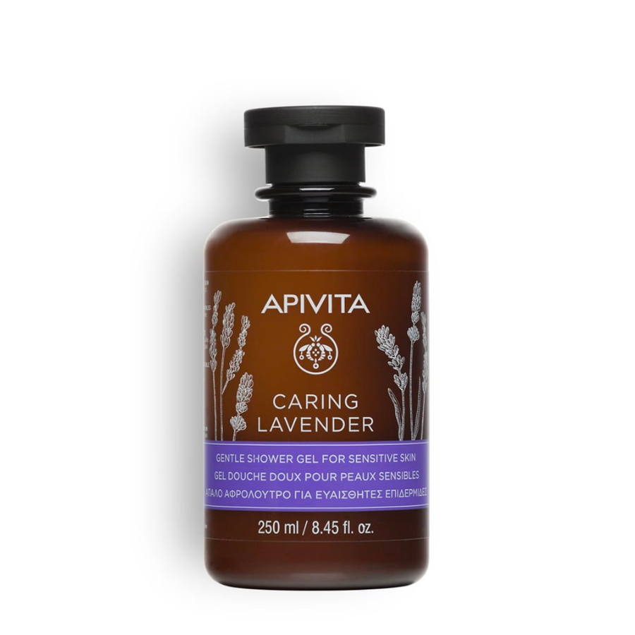 Apivita Caring Lavender Gel de Banho Pele Sensível 250ml