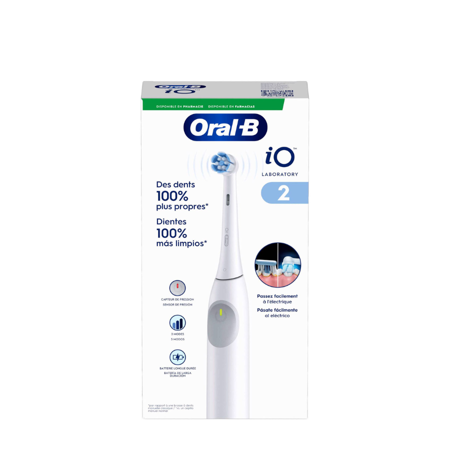 Cepillo de dientes eléctrico Oral-B iO 2 blanco