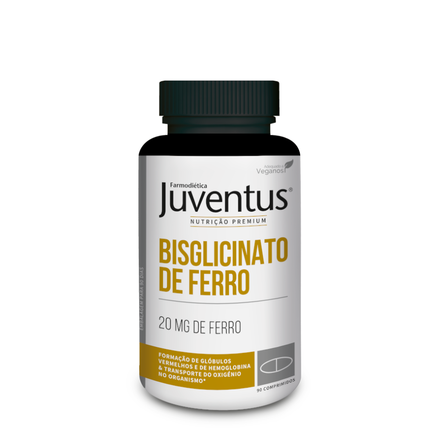 Juventus Premium Bisglicinato de Ferro Comprimidos x90