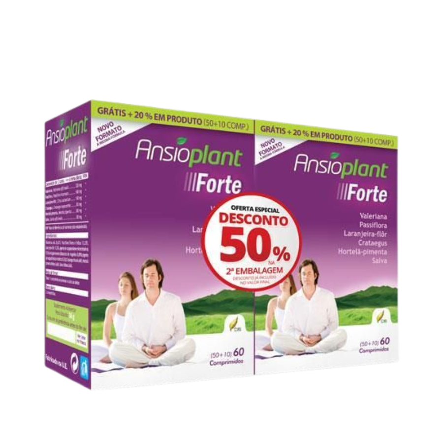 CHI Ansioplant Forte Pack Comprimidos 2x60