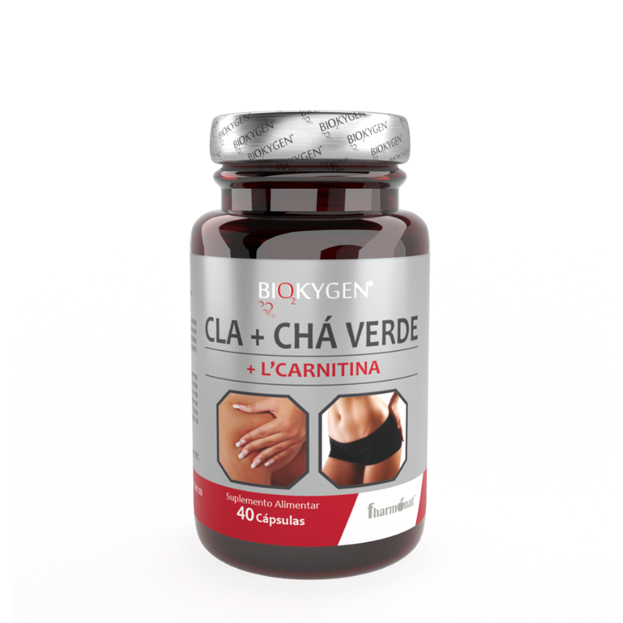 Biokygen CLA + Green Tea + L-Carnitine Capsules x40 – FarmatoGo