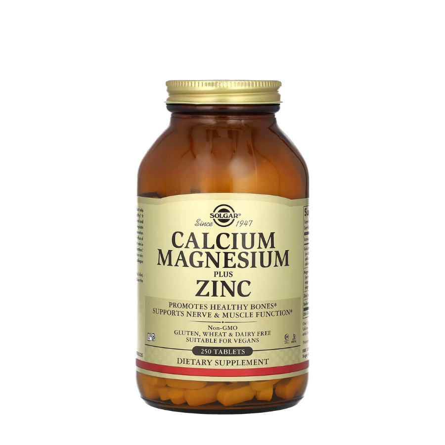 Solgar Calcium Magnesium Plus Zinc Comprimidos x250