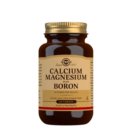 Solgar Calcium Magnesium Plus Boron comprimidos x100