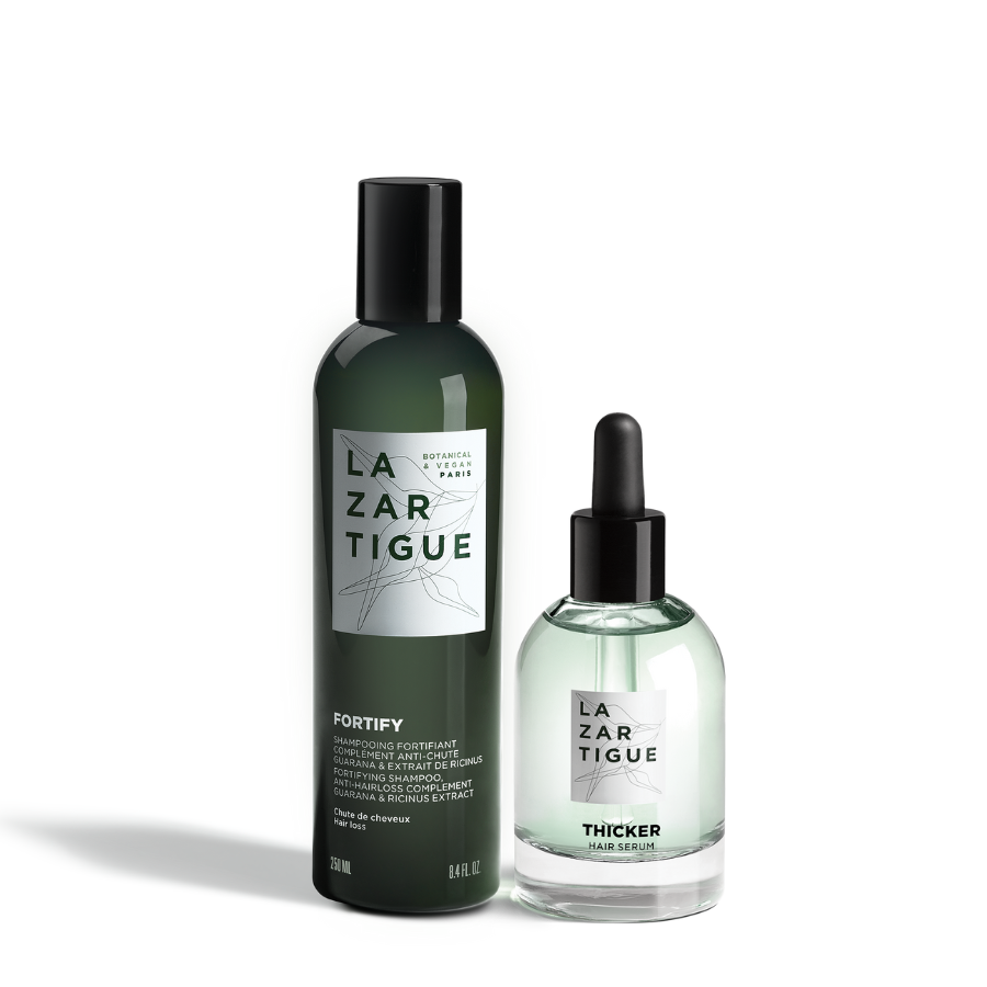 Lazartigue Fortify Shampoo 250ml + Thicker Serum 50ml