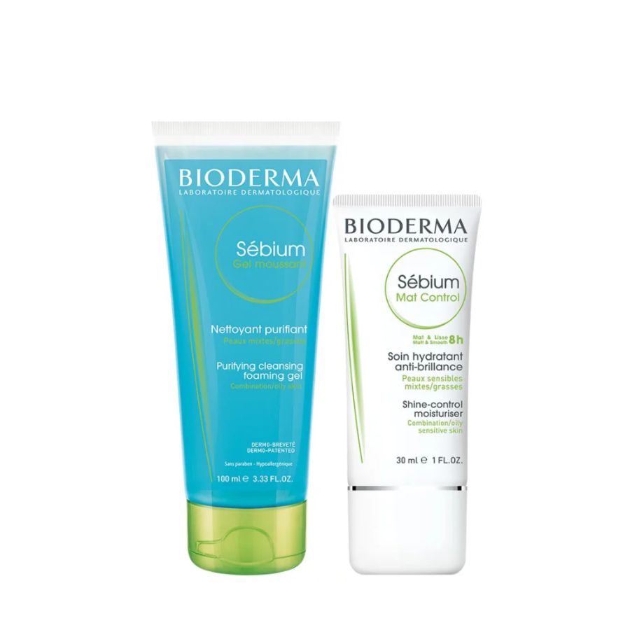 Oferta de gel espumoso Bioderma Sebium Mat Control Pack