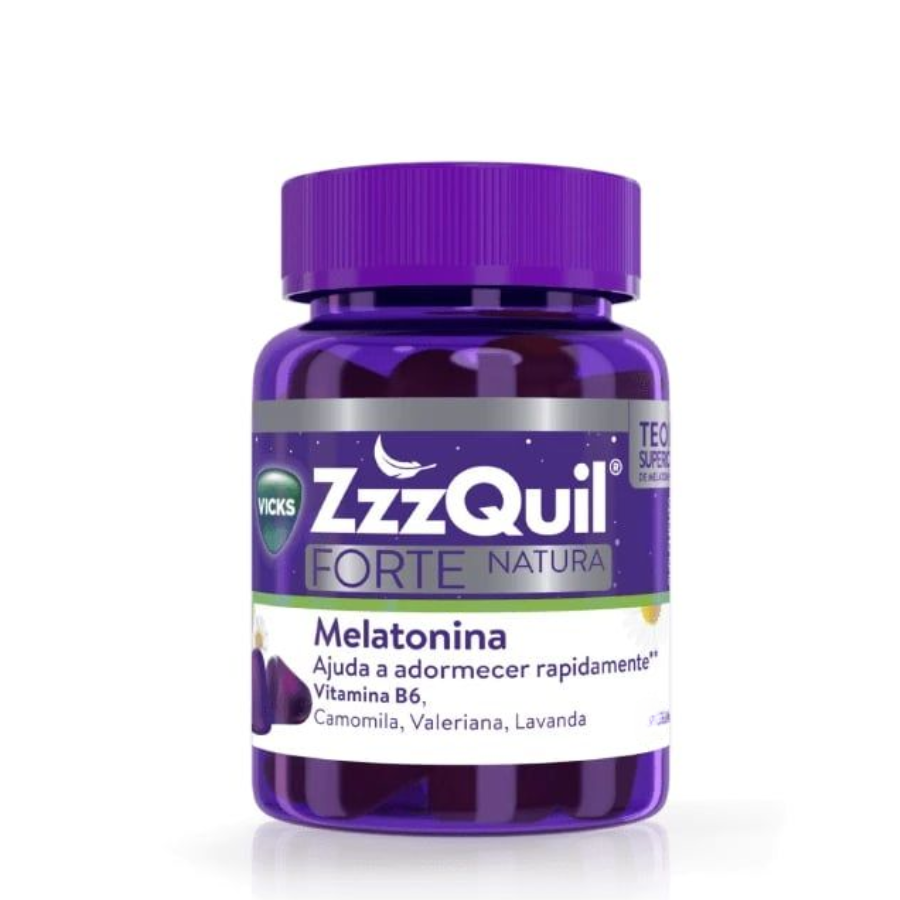 Vicks ZzzQuil Forte Natura Melatonin Gummies x60