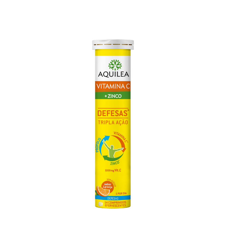 Aquilea Vitamin C + Zinc Effervescent Tablets x14