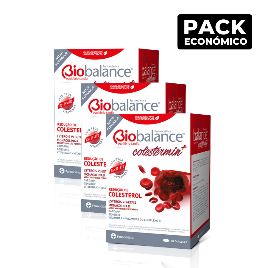 Biobalance Colestermin+ Cápsulas 3x60