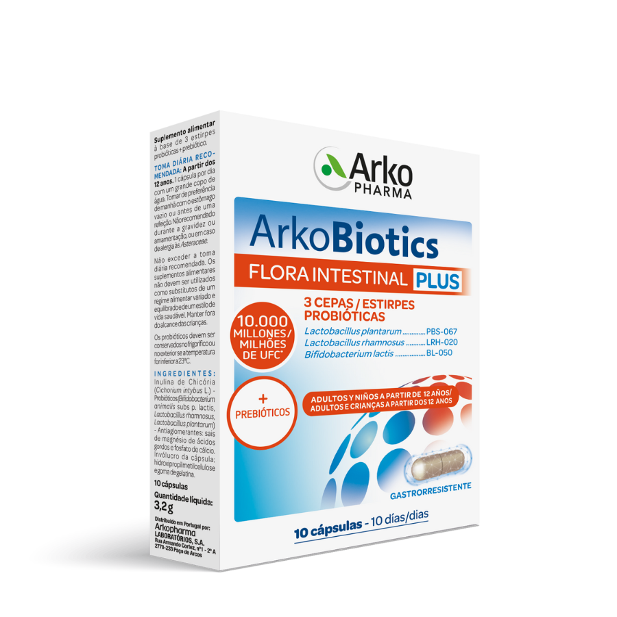 Flora Arkobiotics Intestinal Capsules x10