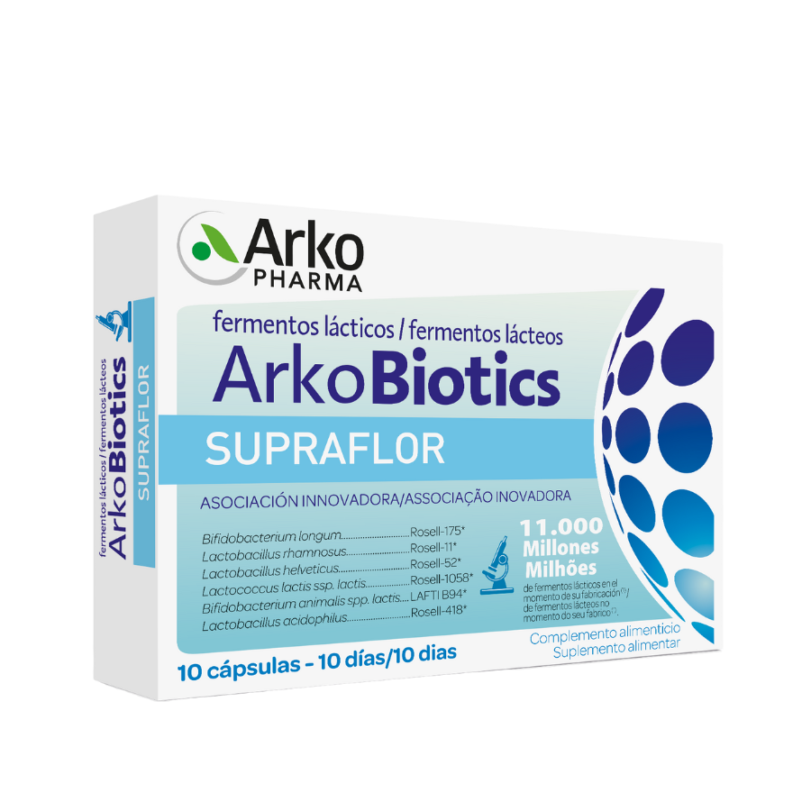 Arkobiotics Supraflor Cápsulas x10