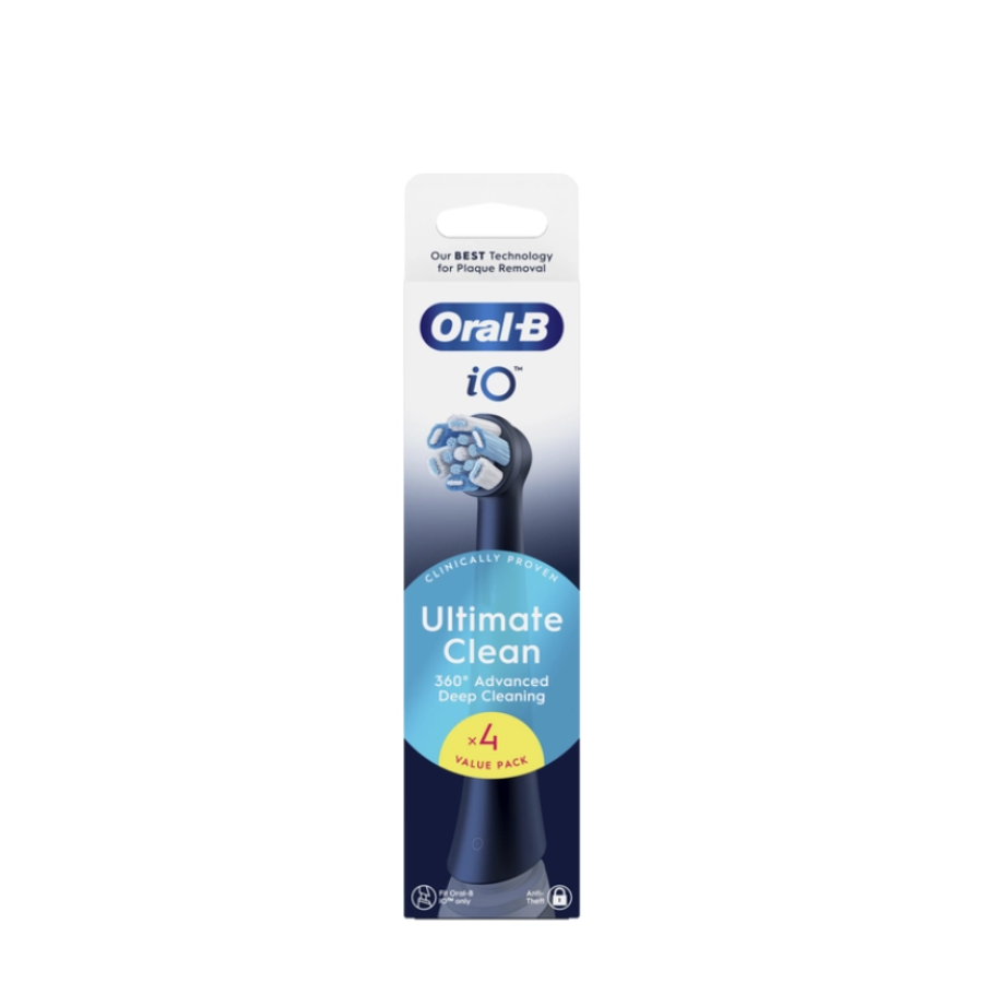 Oral-B iO Ultimate Clean Black Refill x4
