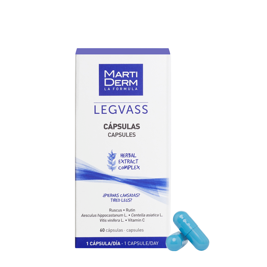 Cápsulas Martiderm Legvass x60