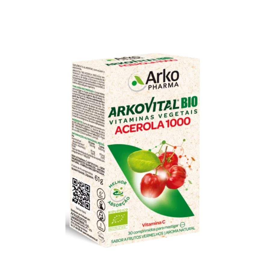 Arkovital Acerola 1000 Tablets x30